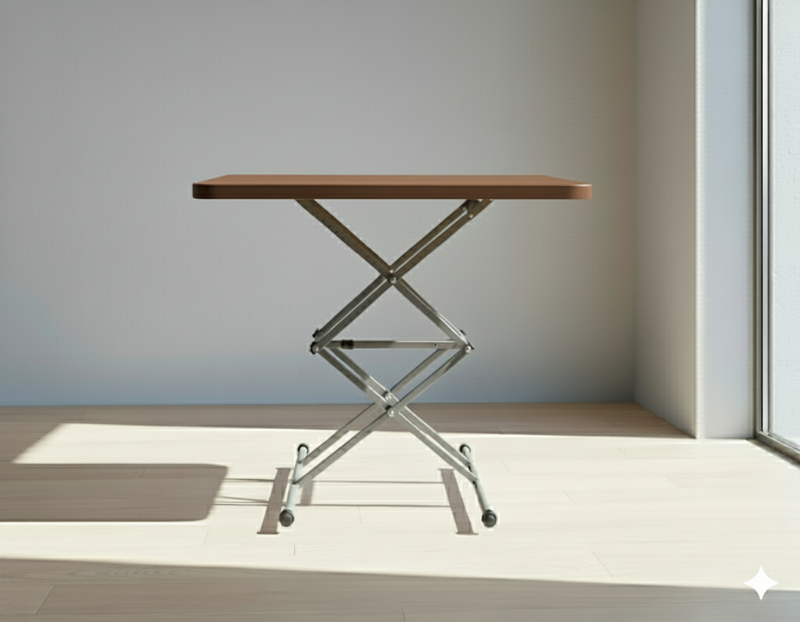 Foldable Height Adjustable Multi-Purpose Study Table – Portable & Space-Saving Desk