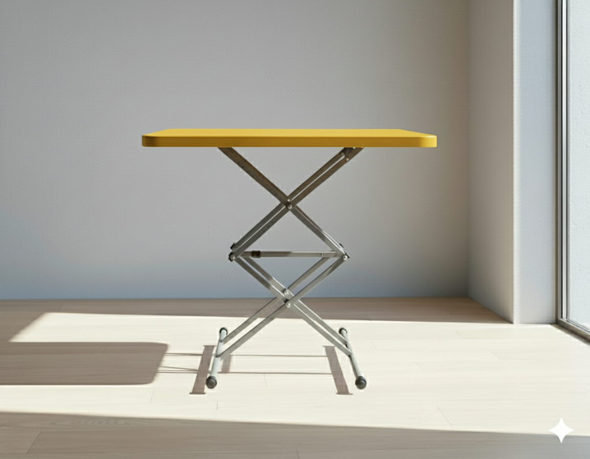 Foldable Height Adjustable Multi-Purpose Study Table – Portable & Space-Saving Desk