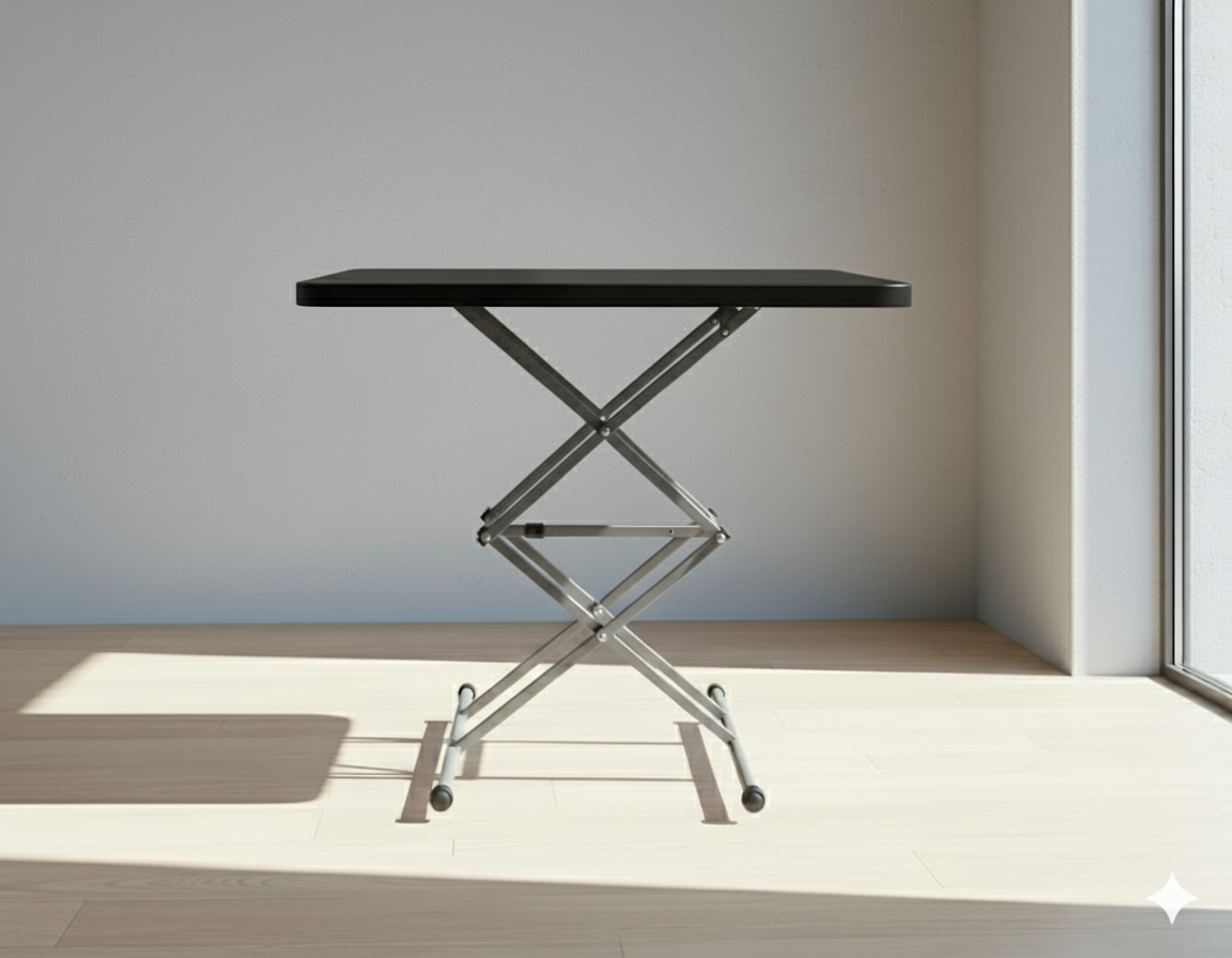 Foldable Height Adjustable Multi-Purpose Study Table – Portable & Space-Saving Desk